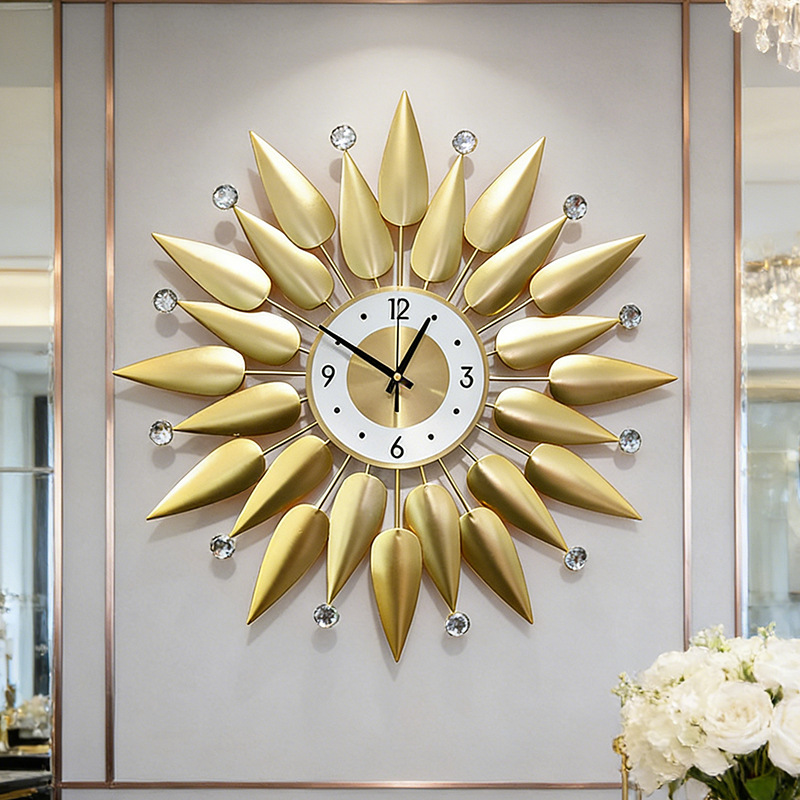 Luxury Wall Clock Metal Wall C - Luxury Lifestyle Living review and price