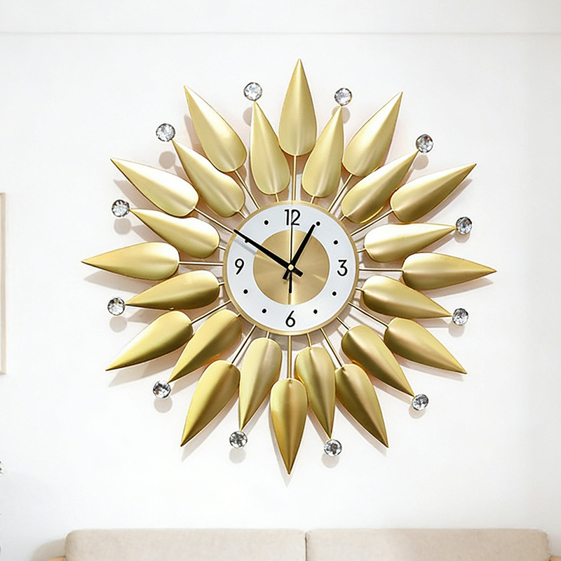 Luxury Wall Clock Metal Wall C - Luxury Lifestyle Living review and price