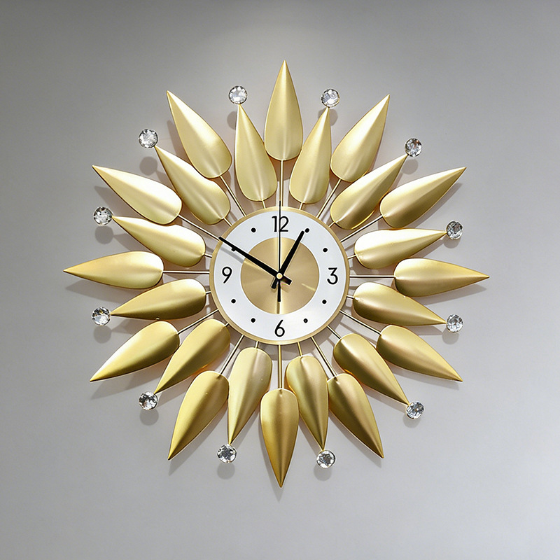 Luxury Wall Clock Metal Wall C - Luxury Lifestyle Living review and price