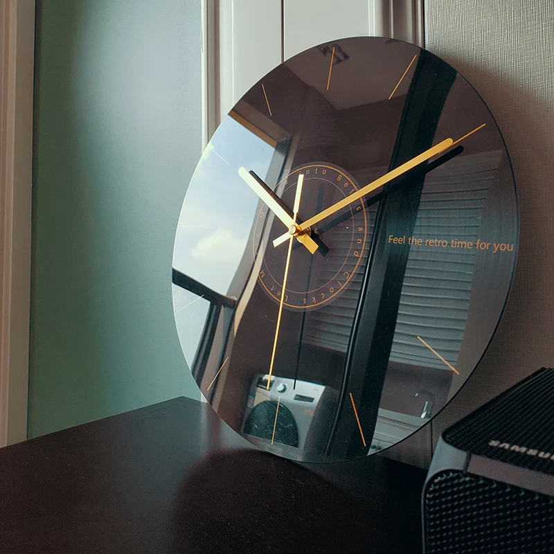 Luxury Silent Wall Clock Livin - Luxury Lifestyle Living review and price