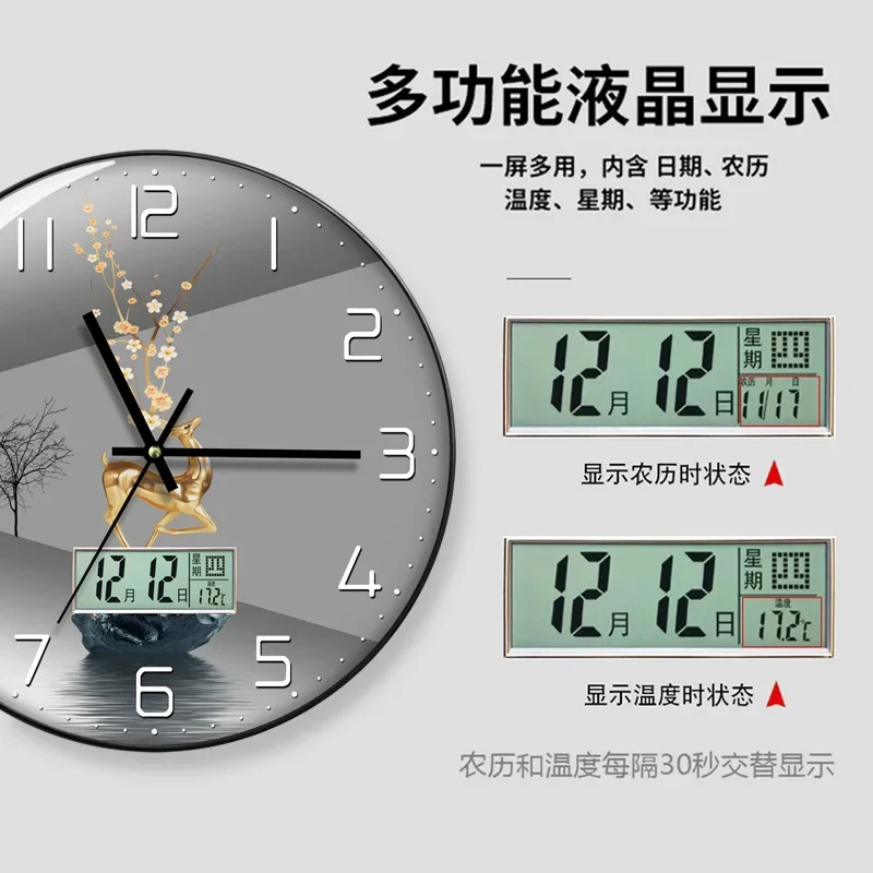Watch Wall Clock Living Room w - Luxury Lifestyle Living review and price