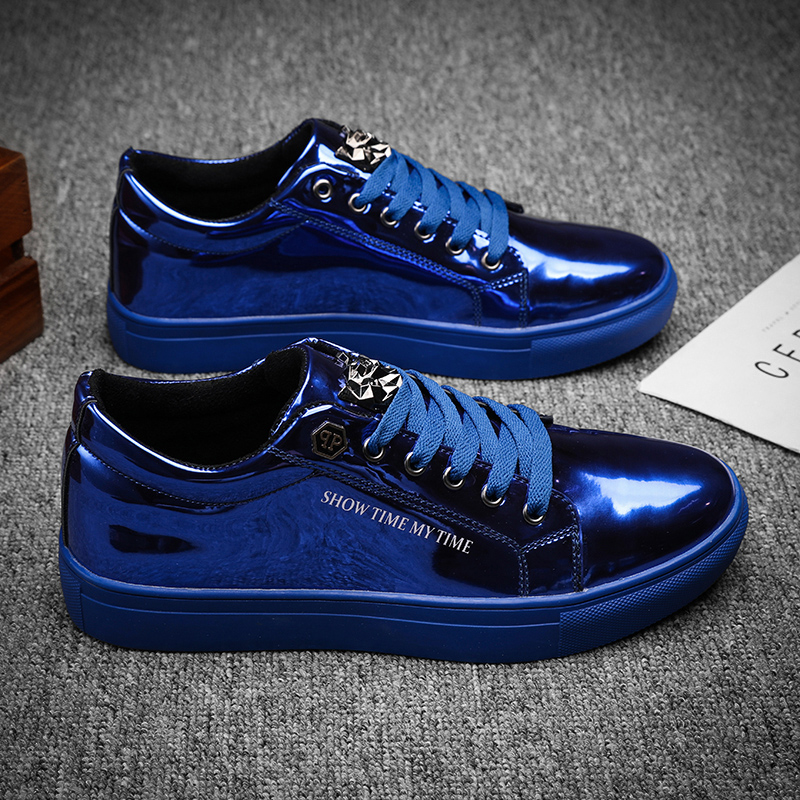 Luxury Men Casual Sneakers Blu - Luxury Men Lifestyle review and price