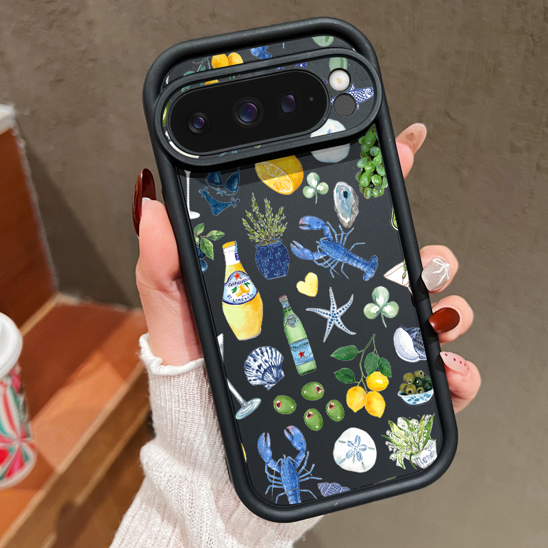 Ocean Whale Patterned TPU Phon - Google Pixel 9 Pro review and price