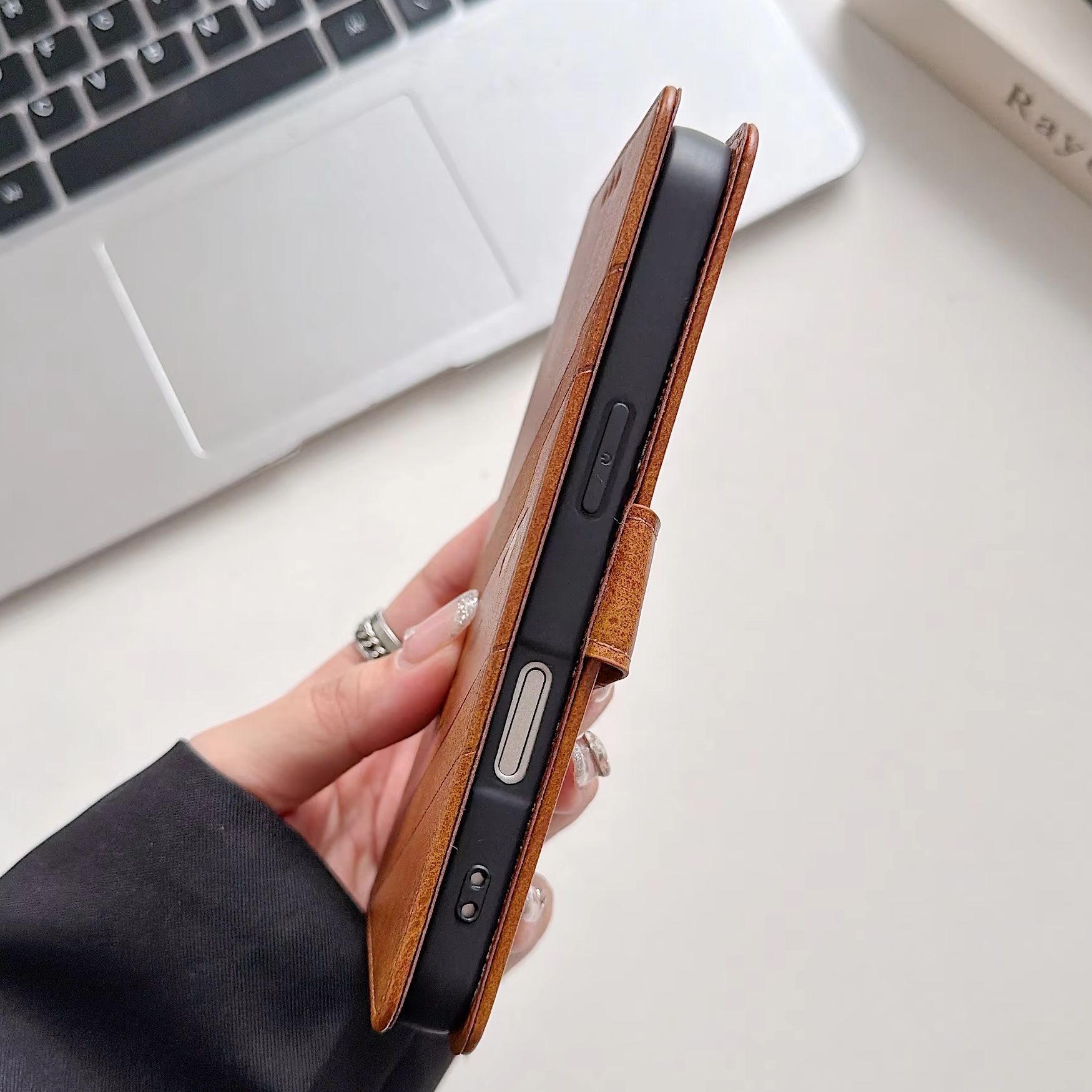 Flip Wallet PU Leather Phone C - Leather Card Wallet review and price