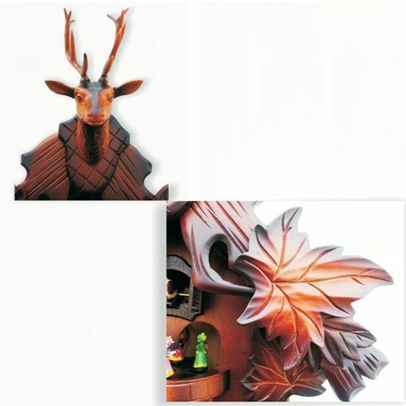 Cuckoo Wall Clock Solid Wood C - Luxury Lifestyle Living review and price
