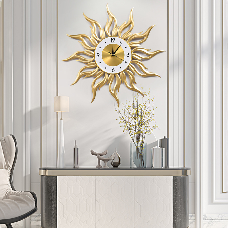 Nordic Gold Wall Clock Living  - Luxury Lifestyle Living review and price