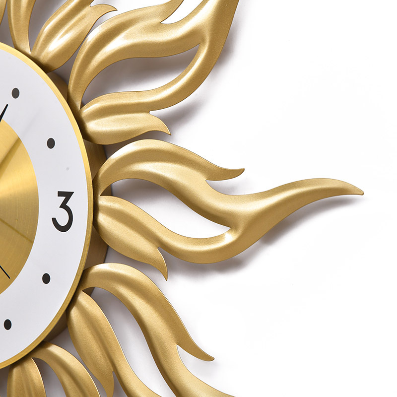 Nordic Gold Wall Clock Living  - Luxury Lifestyle Living review and price
