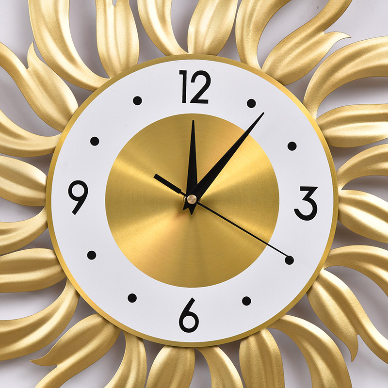 Nordic Gold Wall Clock Living  - Luxury Lifestyle Living review and price