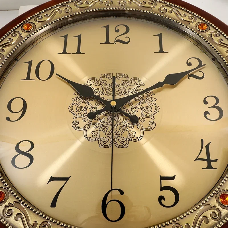 Luxury Wood Wall Clock Metal R - Luxury Lifestyle Living review and price