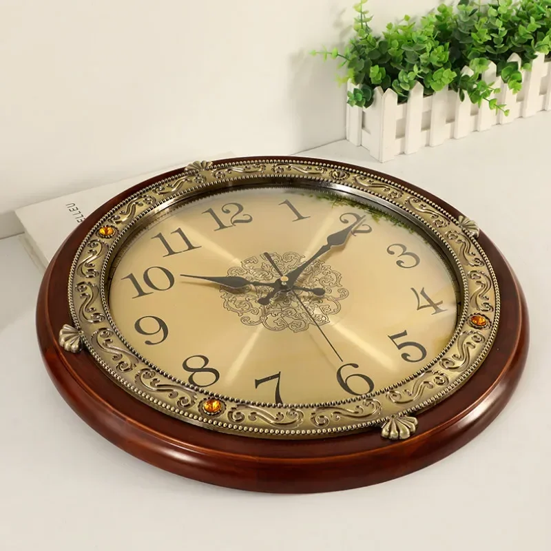 Luxury Wood Wall Clock Metal R - Luxury Lifestyle Living review and price